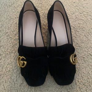 Gucci marmont suede